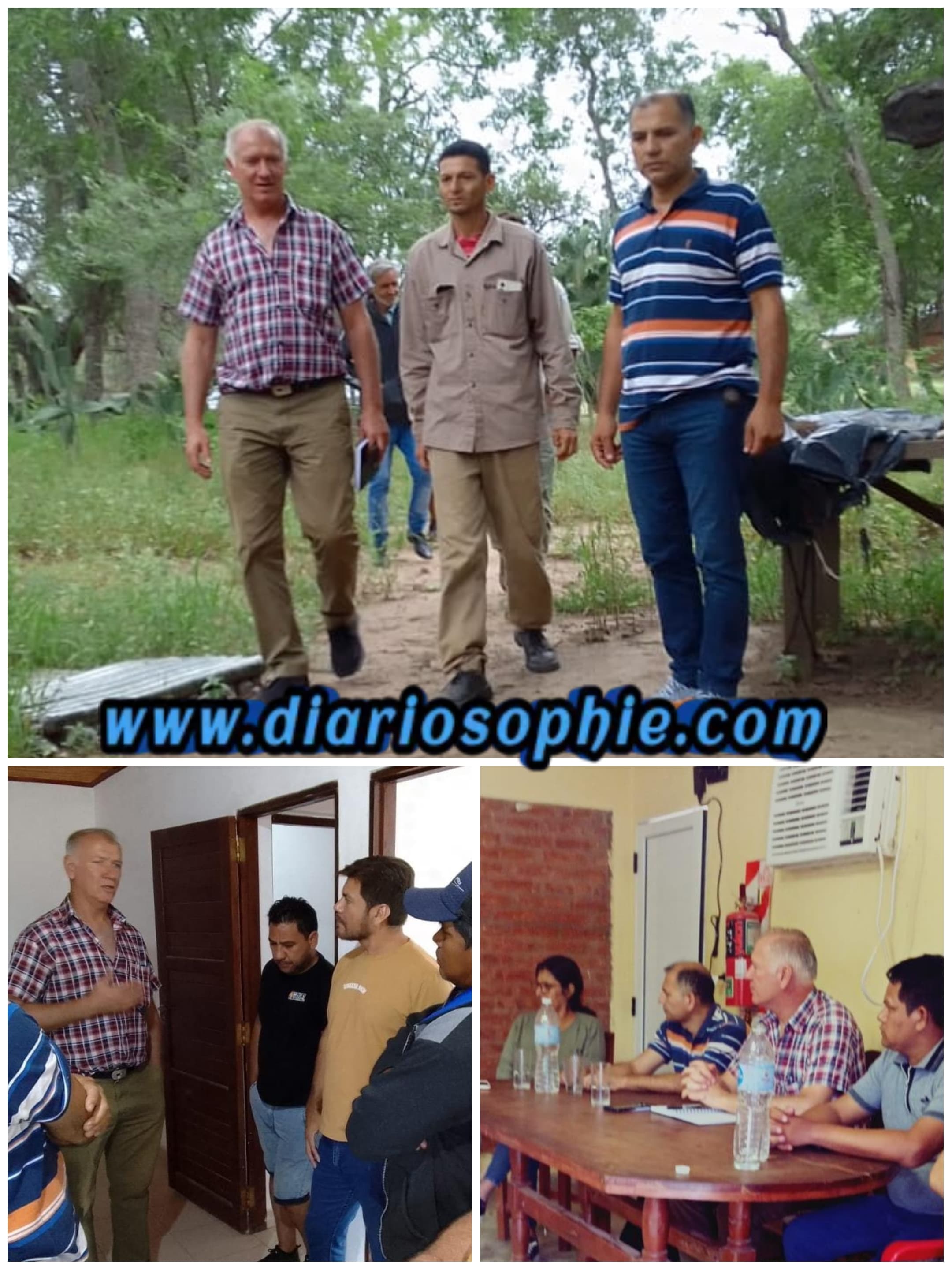 El Subsecretario de Desarrollo Forestal coordinando Acciones para el Impenetrable.