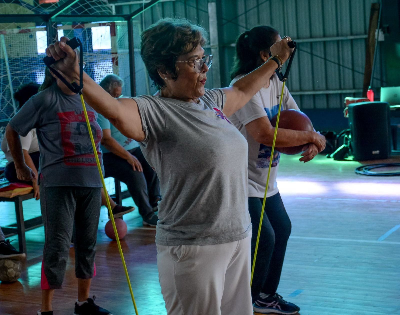 RESISTENCIA | DEPORTE: INICIÓ LA COLONIA DE VACACIONES PARA ADULTOS MAYORES EN EL JAIME ZAPATA