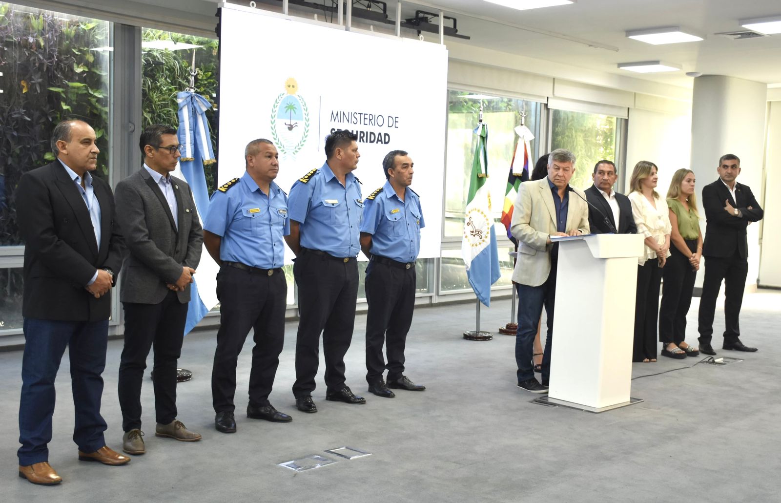 EL GOBIERNO PROVINCIAL RATIFICÓ SU COMPROMISO DE PROTEGER A LOS CIUDADANOS 