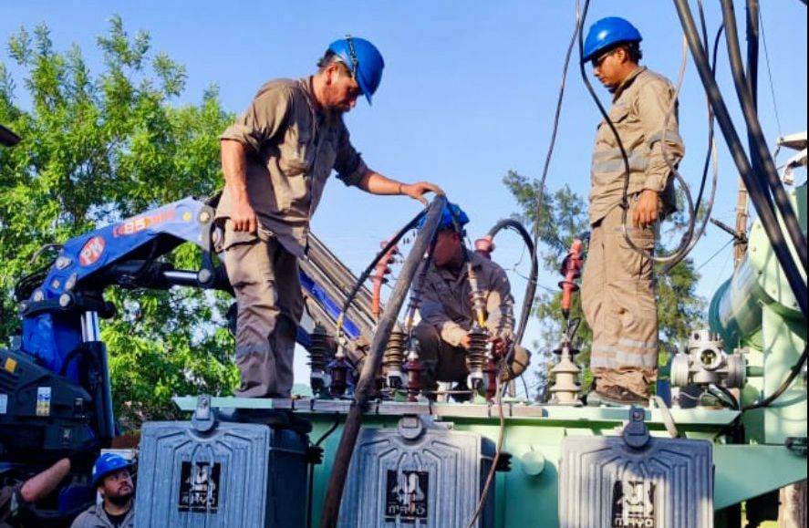 SECHEEP SUMA POTENCIA ENERGÉTICA EN VILLA RÍO BERMEJITO