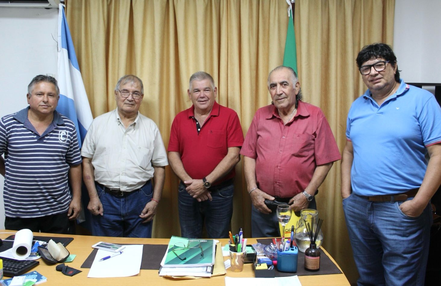 SAMEEP: EL PRESIDENTE RECIBIÓ A JUBILADOS Y PENSIONADOS QUE PRESTARON SERVICIOS EN LA EMPRESA 