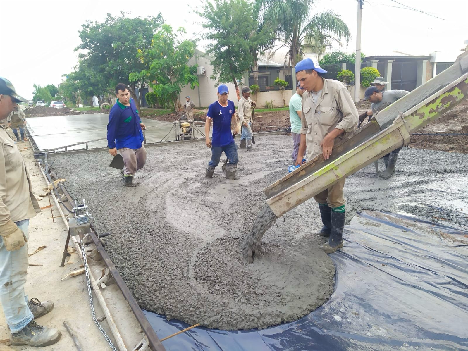 RESISTENCIA: AVANZAN LAS OBRAS DE LA AVENIDA CORONEL FALCÓN EN LA ZONA NORTE DE RESISTENCIA 