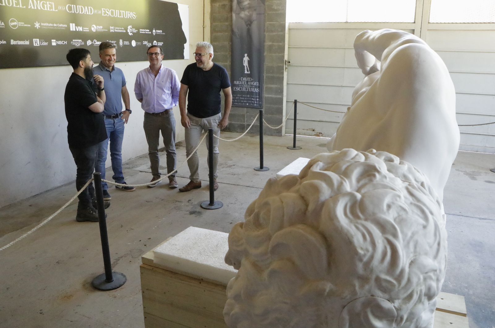 LA PRIMERA PIEZA DIGITAL “EL DAVID” DE MIGUEL ÁNGEL, SERÁ EMPLAZADA EN EL PREDIO DE LA BIENAL