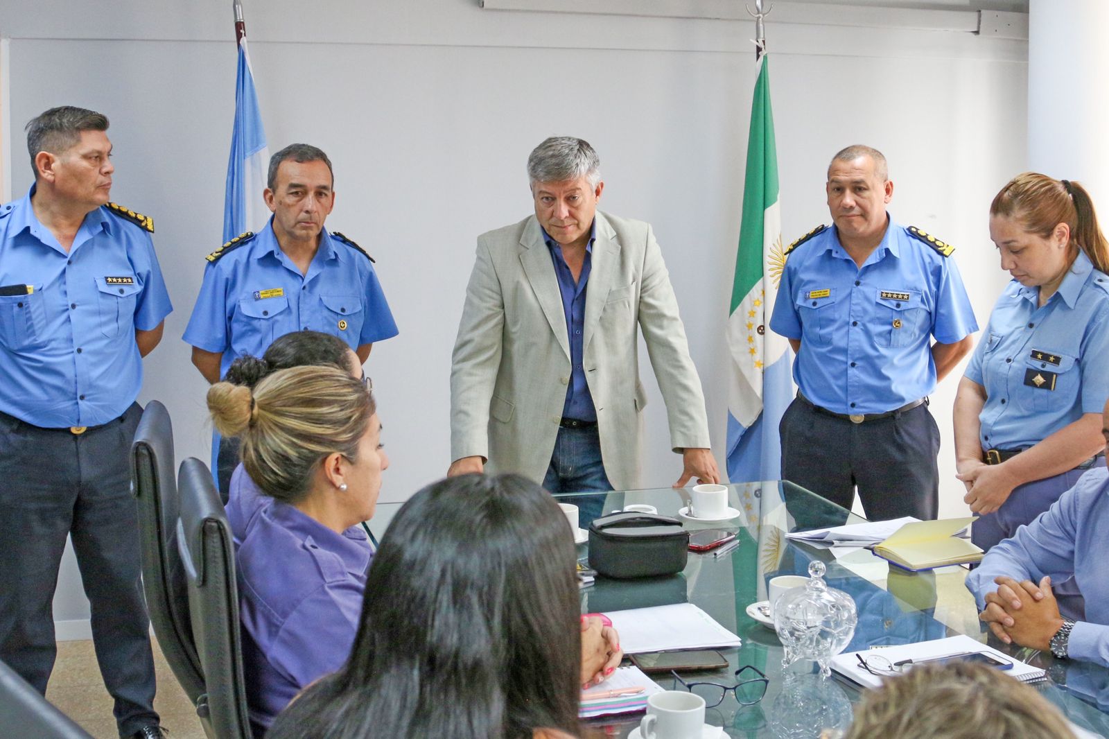 DESDE EL GOBIERNO PROVINCIAL TRABAJAN EN LOS PRÓXIMOS ASCENSOS DEL PERSONAL POLICIAL