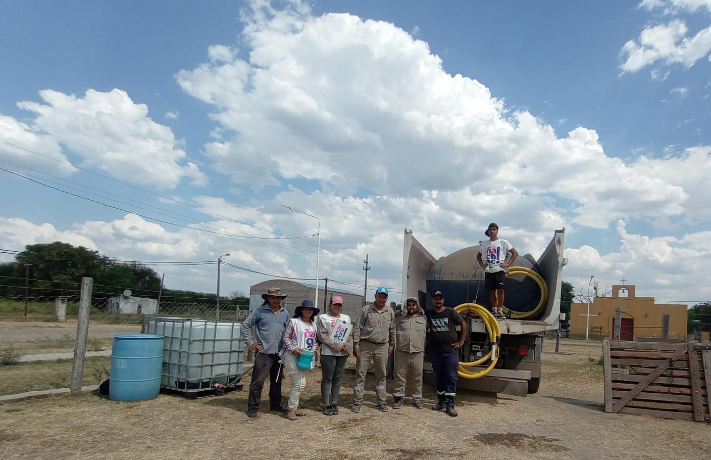 SAMEEP CONTINÚA CON LA ASISTENCIA DE AGUA POTABLE EN EL INTERIOR PROVINCIAL