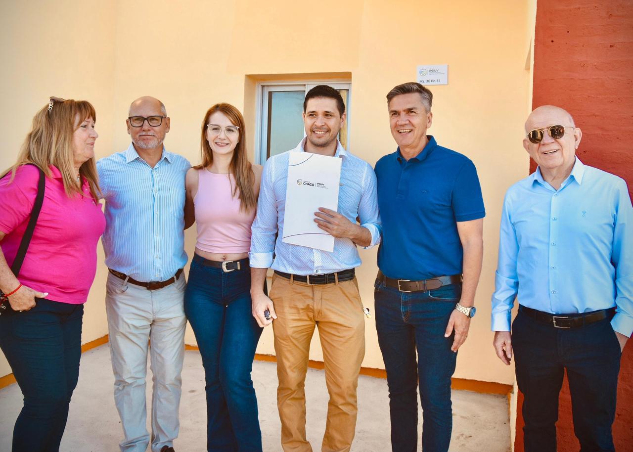 MÁS FAMILIAS CUMPLIERON EL SUEÑO DE LA CASA PROPIA EN RESISTENCIA