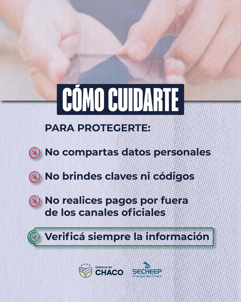 ALERTA POR INTENTOS DE ESTAFAS QUE UTILIZAN EL NOMBRE DE SECHEEP