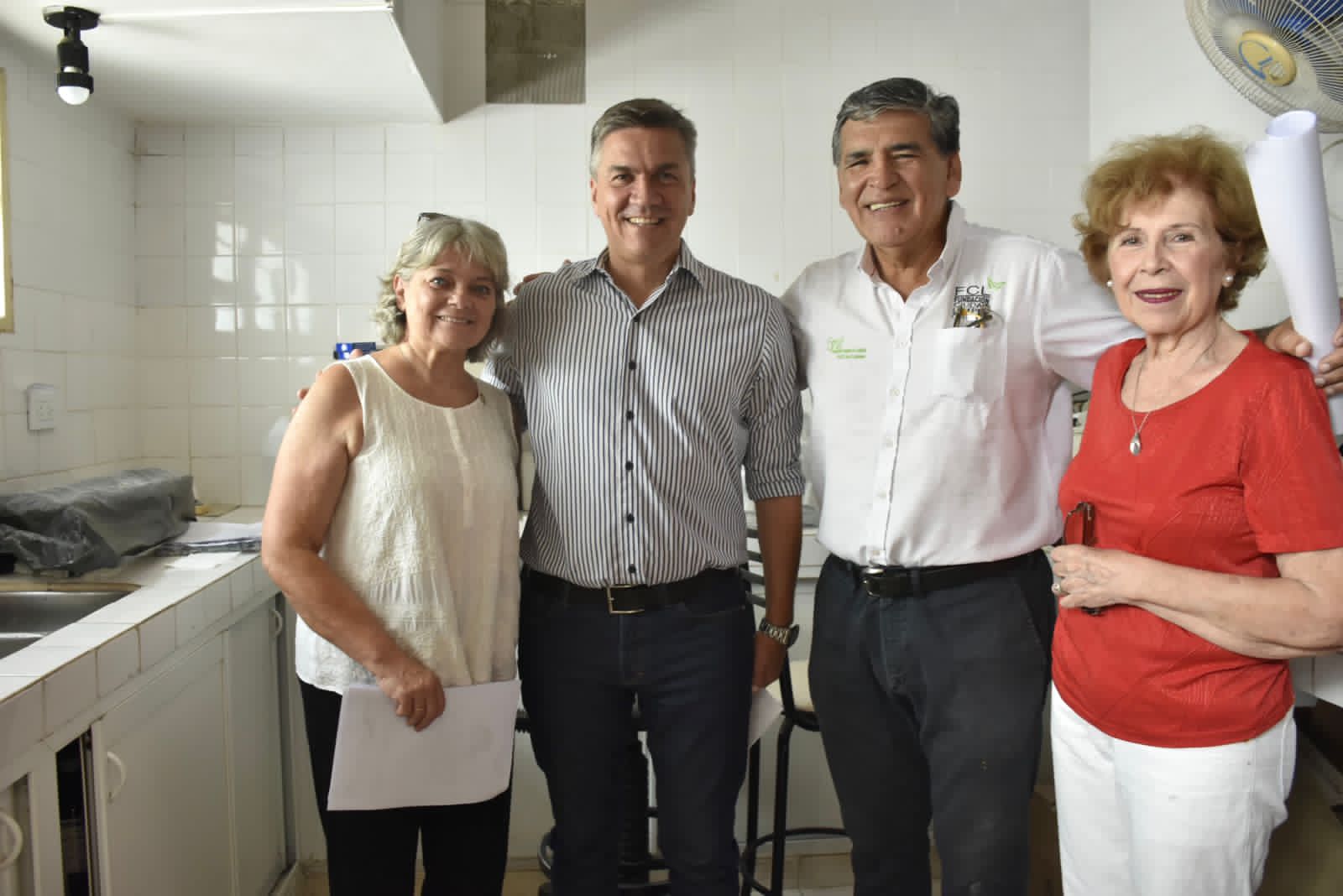 ZDERO VISITÓ LA SEDE DE ALCEC Y ANUNCIÓ FINANCIAMIENTO PARA TERMINAR LAS REFACCIONES