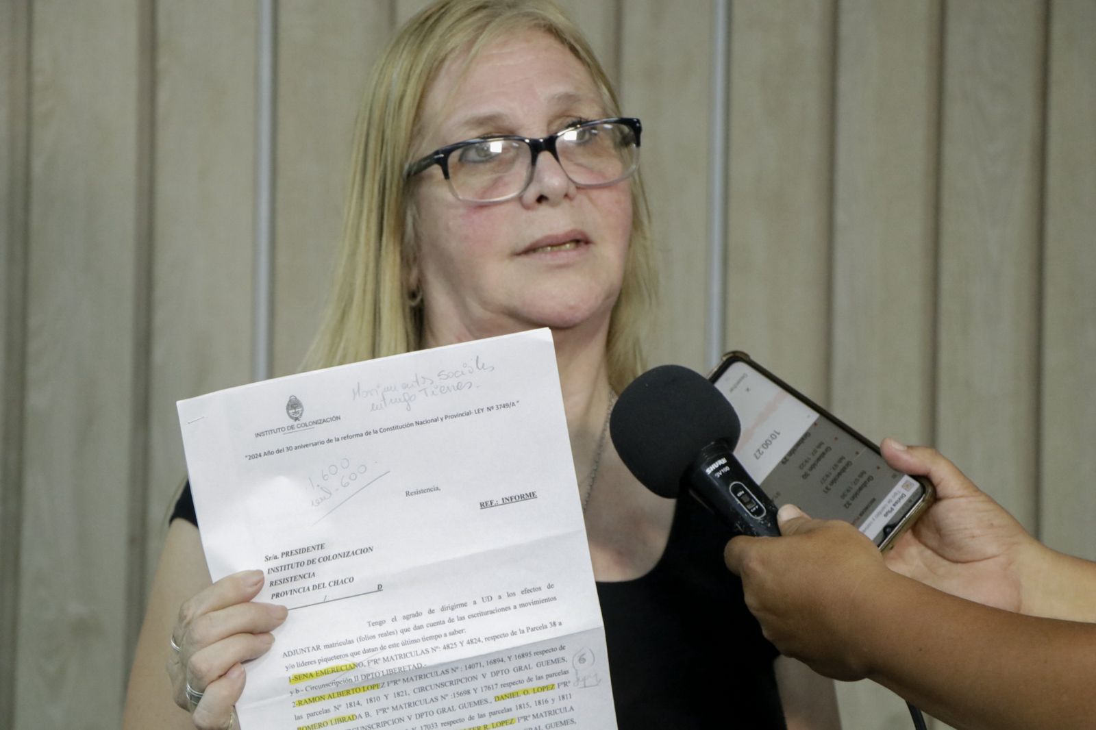FUERTE ESPERANZA: EL GOBIERNO ACCIONA CONTRA LA VENTA ILEGAL DE TIERRAS FISCALES EN MANOS DEL DIRIGENTE SOCIAL “TITO LÓPEZ”
