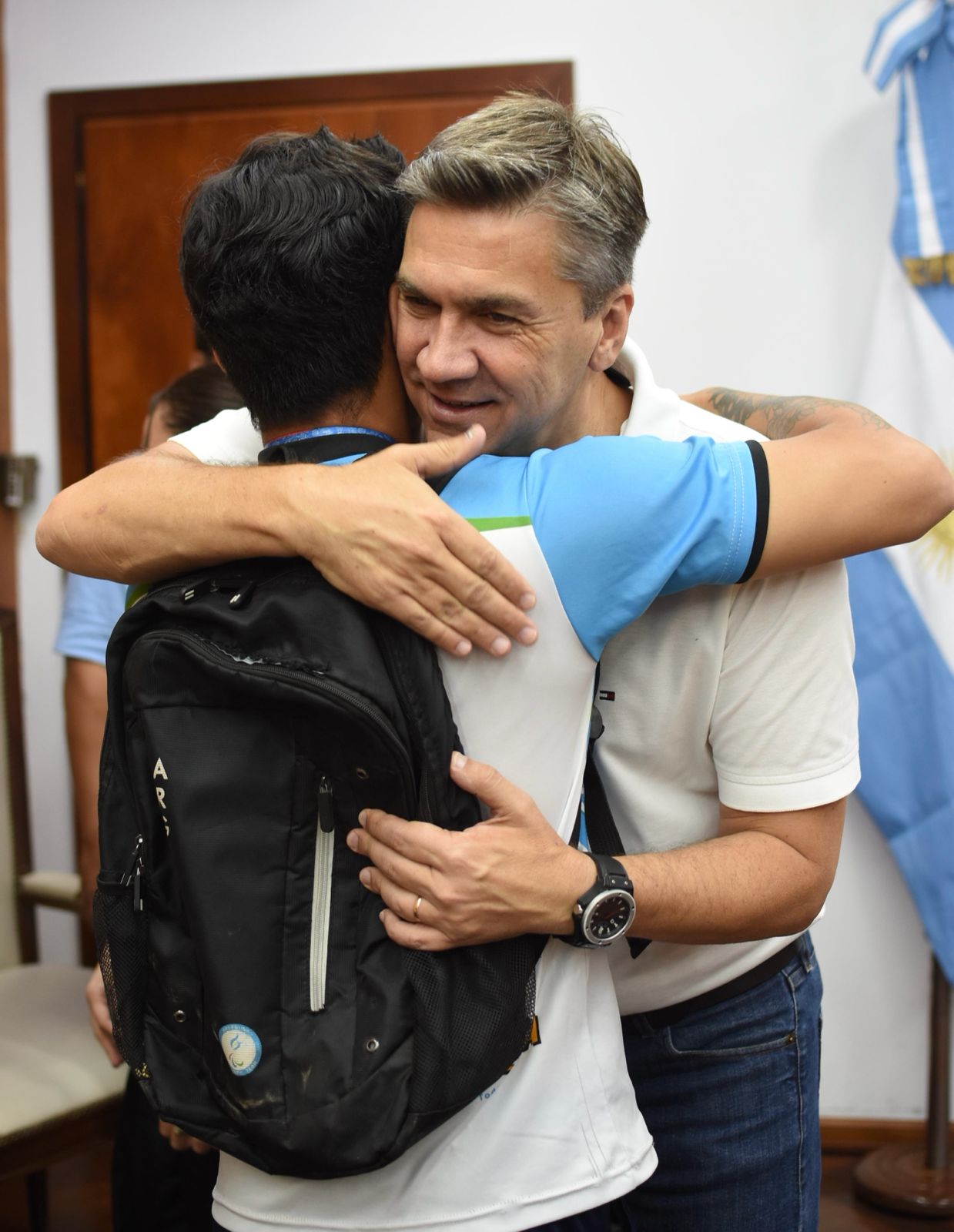 EL GOBERNADOR RECIBIÓ ESTA MAÑANA A LA FUNDACIÓN DESOCHA 