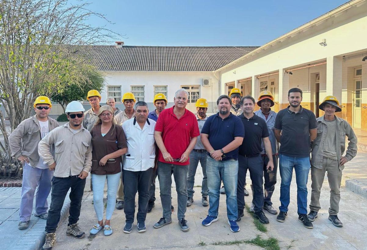 COLONIA BARANDA: EL GOBIERNO PROVINCIAL AVANZA CON MEJORAS EN LA RESIDENCIA GERIÁTRICA “SAN CAYETANO”