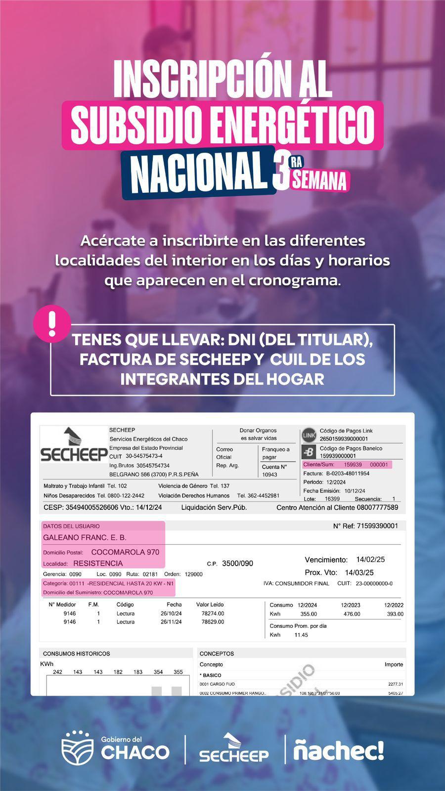 SECHEEP en Terreno, El Gobierno del Chaco en cada rincón de la provincia⚡🏡