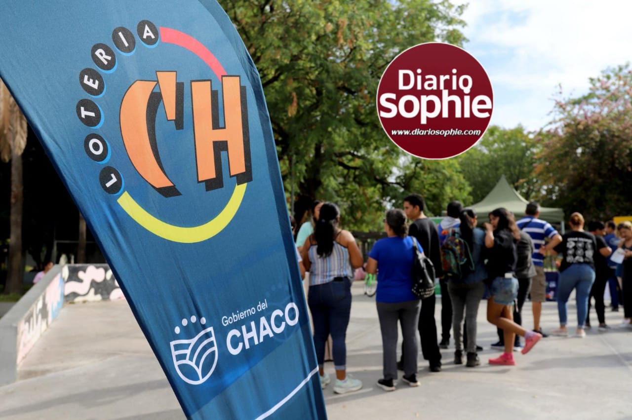 LOTERÍA CHAQUEÑA REALIZÓ JORNADA DE JUEGO RESPONSABLE EN LA PLAZA 25 DE MAYO