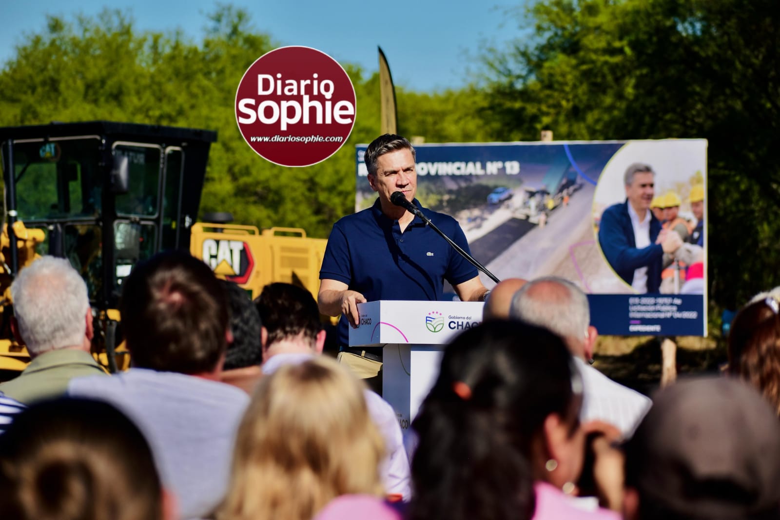 EL GOBERNADOR ZDERO INICIÓ LA PAVIMENTACIÓN DE LA RUTA PROVINCIAL Nº13 QUE CONECTARÁ COTE LAI CON CHARADAI