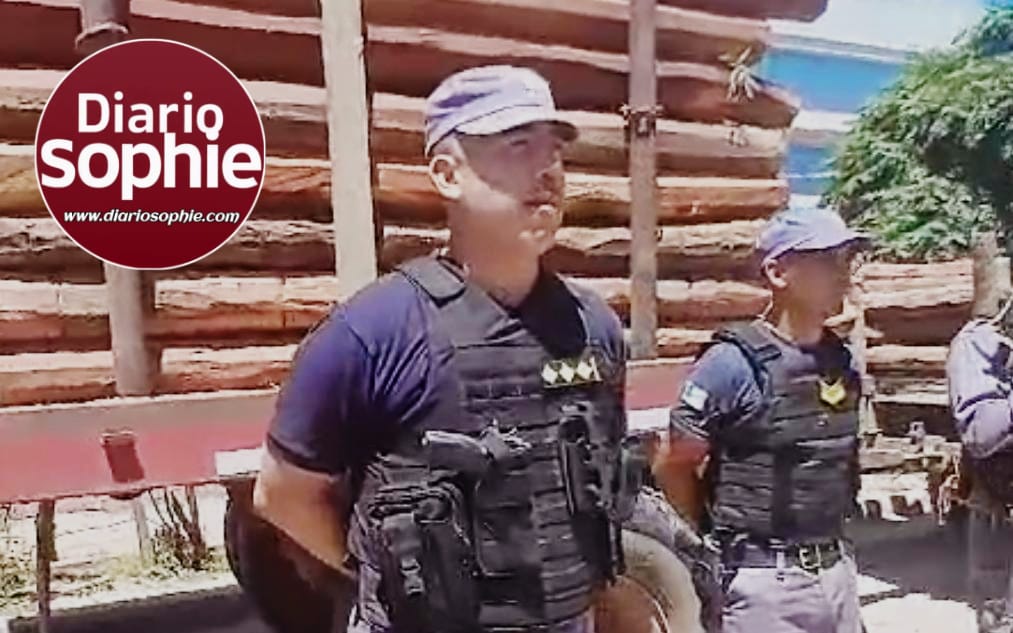 Taco Pozo: Claro mensaje del Comisario Principal Augusto Melchiori a narcos y forajidos que transiten por el Impenetrable.