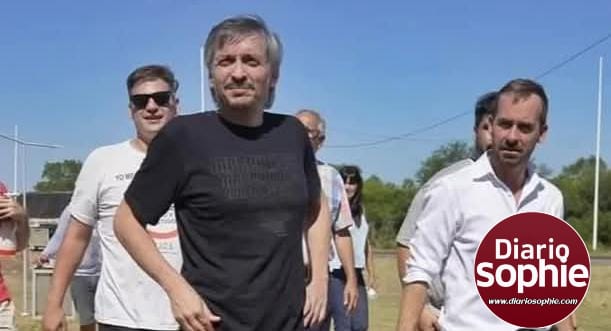 MARGARITA BELÉN | VISITA DE MÁXIMO KIRCHNER AL PARQUE DE LA MEMORIA.