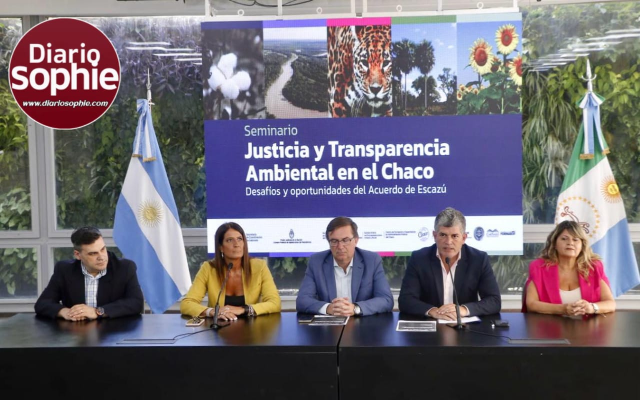 EL GOBIERNO DEL CHACO INVITA AL SEMINARIO SOBRE JUSTICIA Y TRANSPARENCIA AMBIENTAL