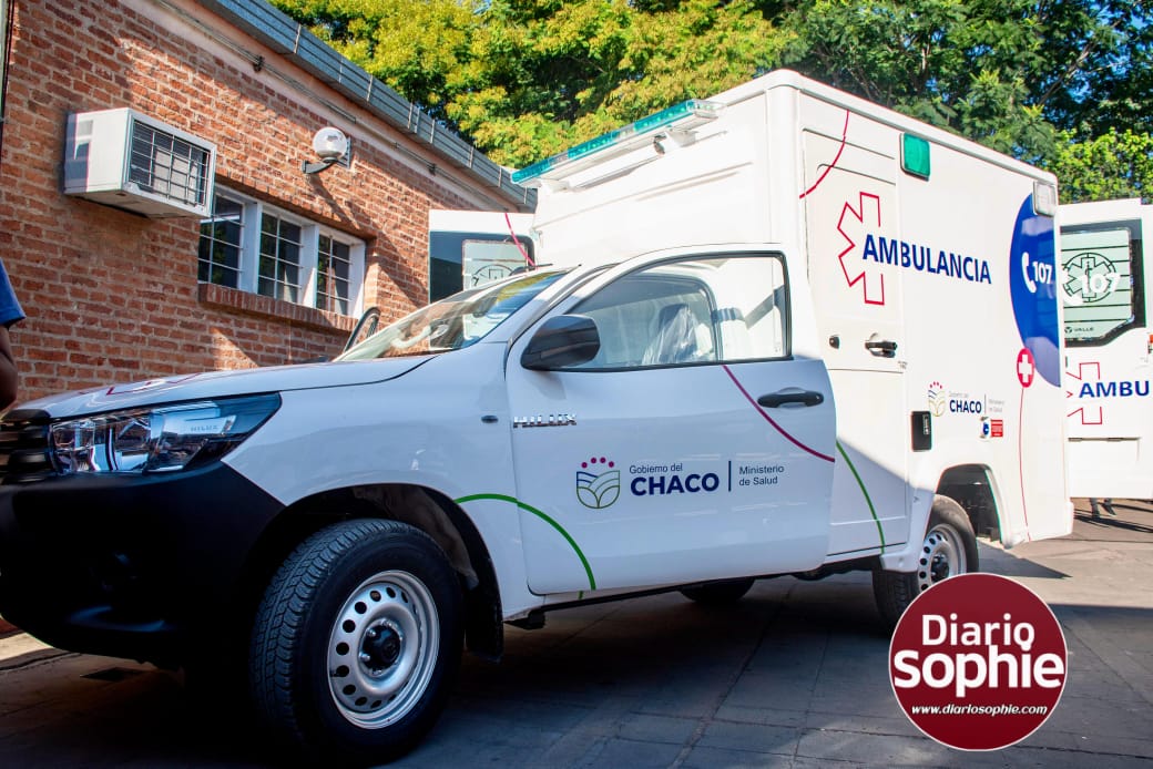 LAS PALMAS: ENTREGA DE AMBULANCIA PARA REFORZAR LA RED SANITARIA PROVINCIAL