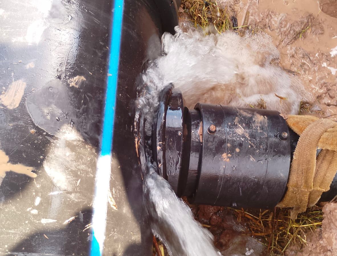 ACUEDUCTO PUERTO LAVALLE–CASTELLI: SAMEEP TRABAJA PARA NORMALIZAR EL SERVICIO