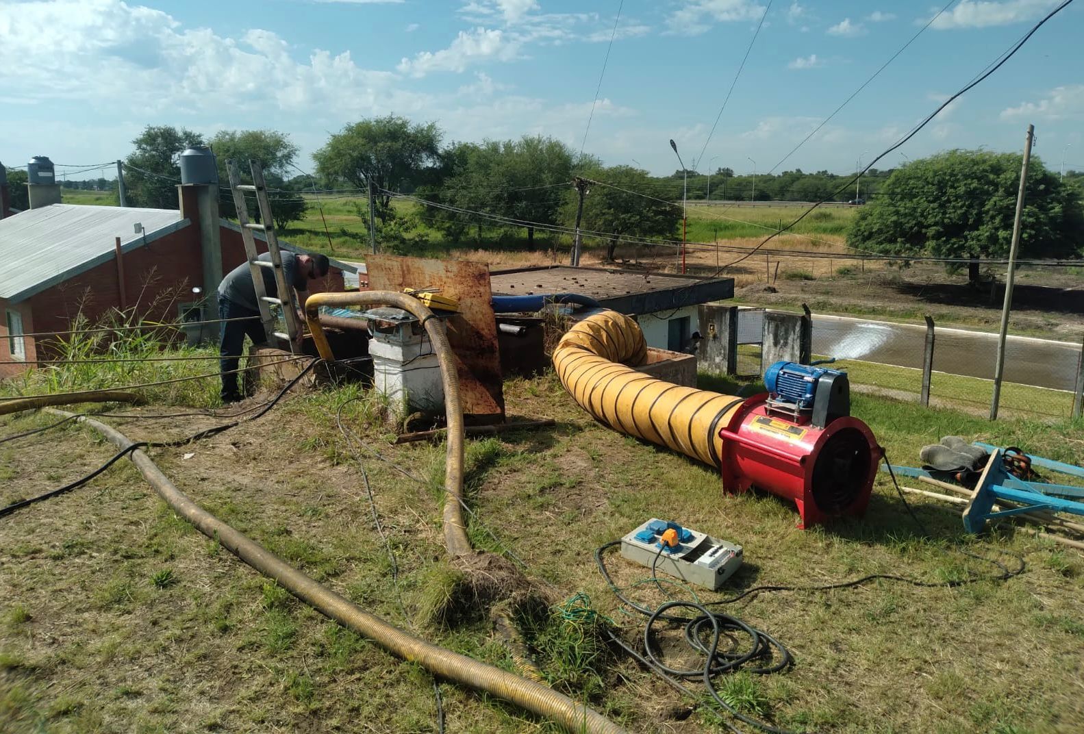 SAMEEP FINALIZÓ CON ÉXITO LOS TRABAJOS EN EL PRIMER ACUEDUCTO Y EL SERVICIO SE NORMALIZA PROGRESIVAMENTE