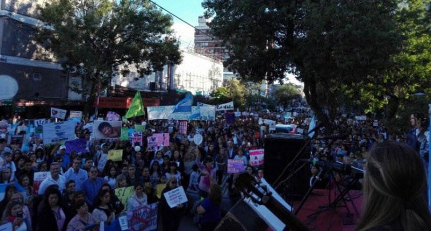 Resistencia se plegó a la marcha nacional por la vida y contra el aborto 