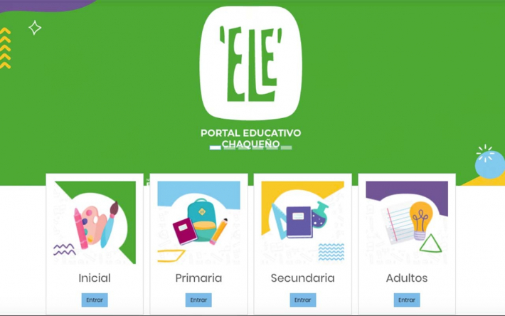Este miércoles se lanzará “ELE”, la plataforma educativa para los estudiantes chaqueños