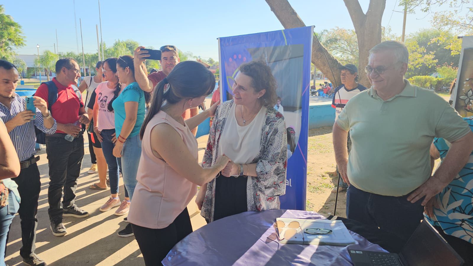 ÑACHEC LLEGÓ HOY A VILLA RÍO BERMEJITO