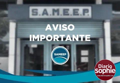 ESTE LUNES, DESDE LAS 7 HS: SAMEEP REPARARÁ EL ACUEDUCTO QUE VA HACIA FONTANA