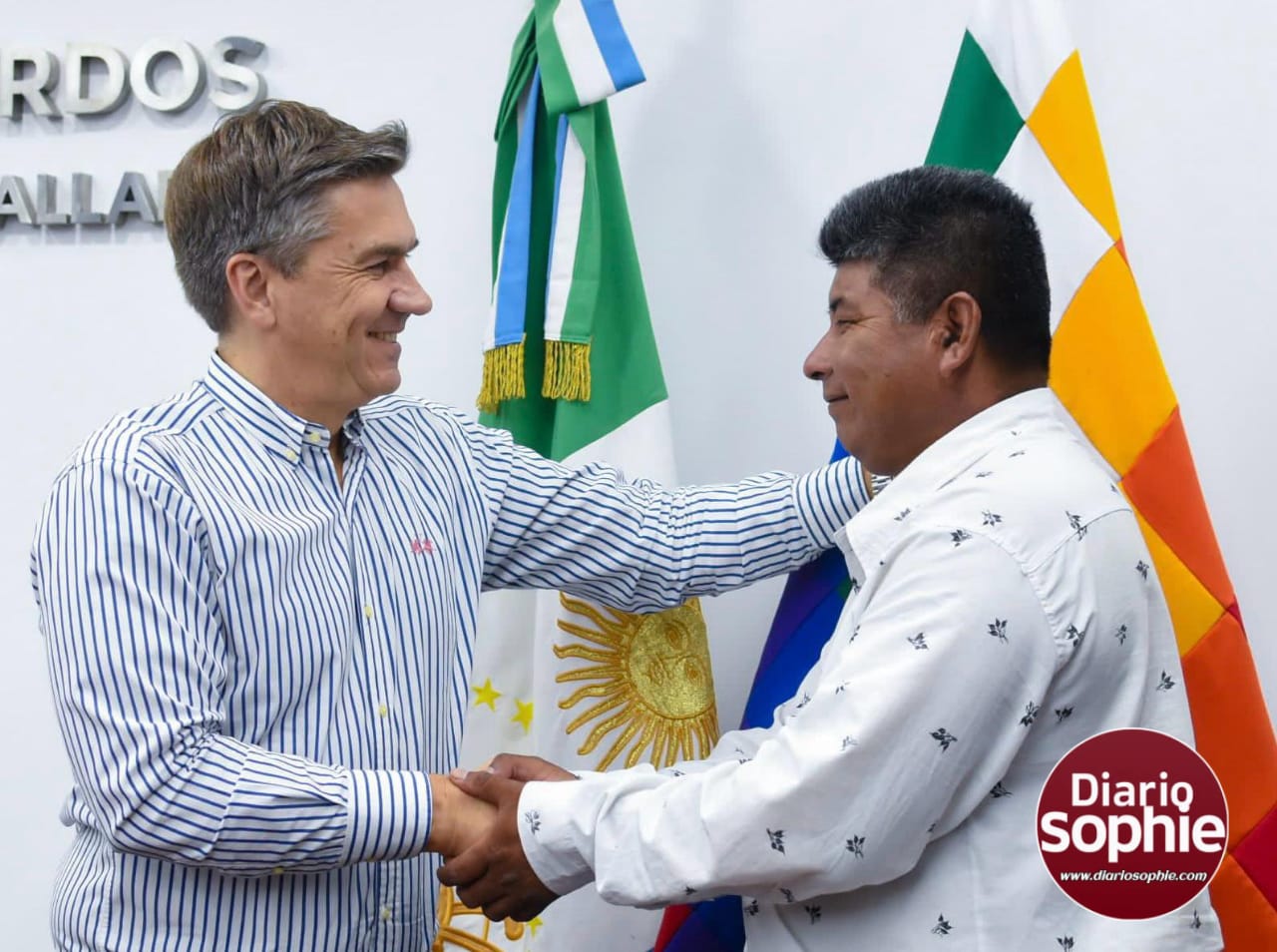 IDACH: EL GOBERNADOR ZDERO RECIBIÓ AL FLAMANTE PRESIDENTE FLORENCIO DÍAZ Y ASEGURÓ “UN TRABAJO MANCOMUNADO Y CONTINUO”