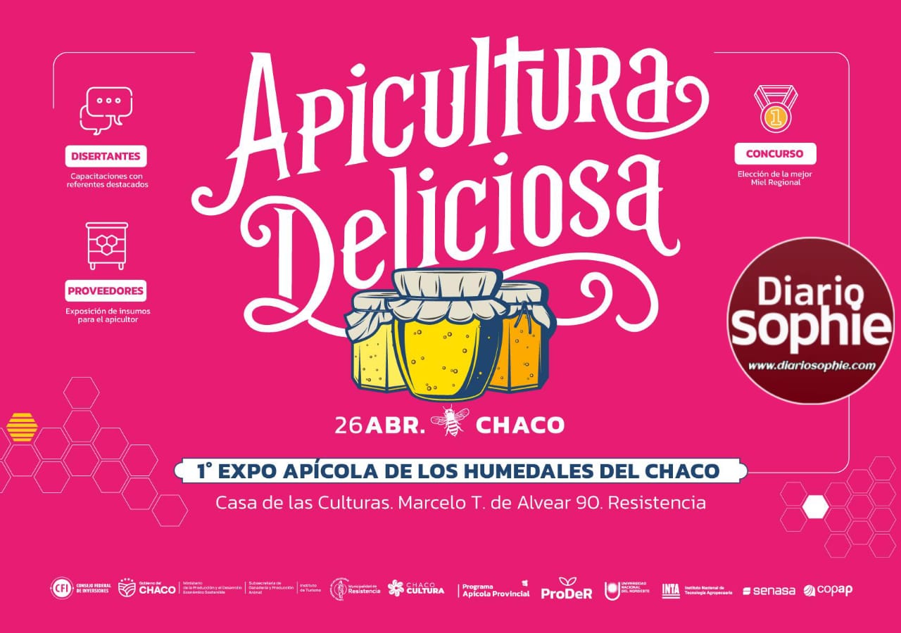 SE REALIZARÁ “APICULTURA DELICIOSA”, 1º EXPO APÍCOLA DE LOS HUMEDALES DEL CHACO