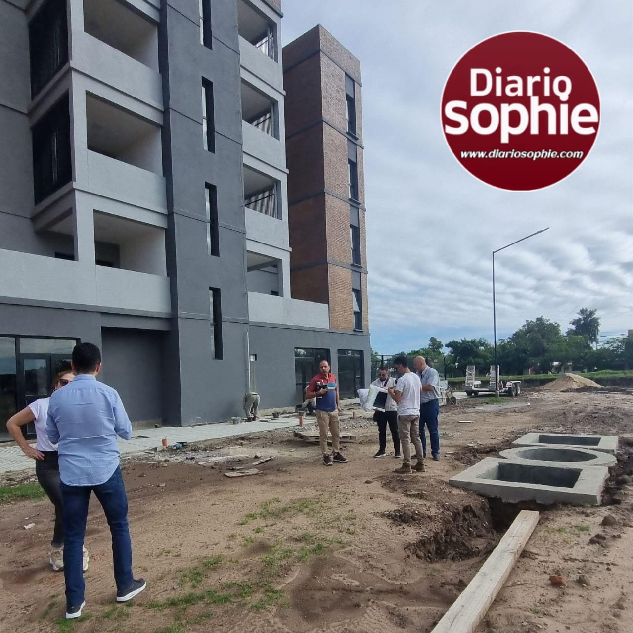 SÁENZ PEÑA: OBRAS DE LOS EDIFICIOS, A PUNTO DE CONCLUIR