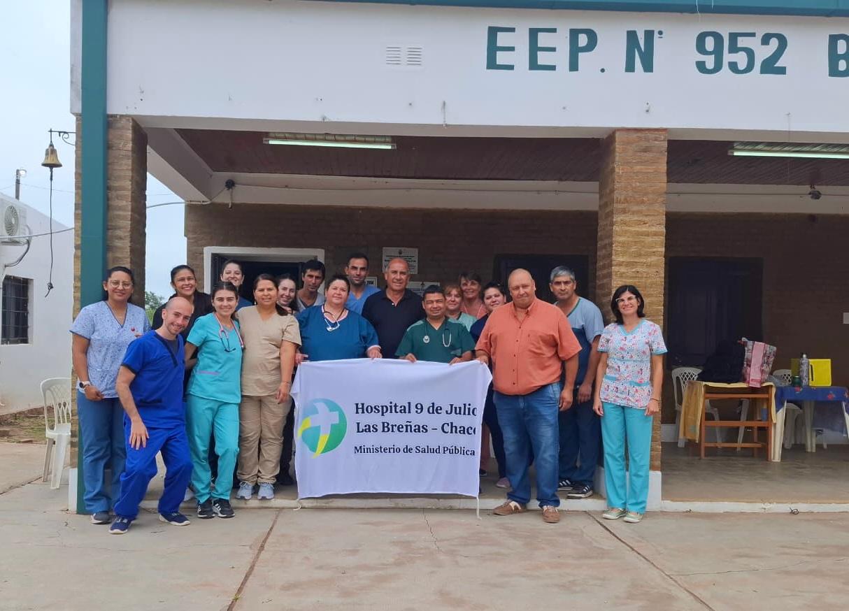 LAS BRE&Ntilde;AS: SALUD LLEG&Oacute; A VILLA LOS ARENALES CON UN OPERATIVO SANITARIO TRAS CASI 10 A&Ntilde;OS