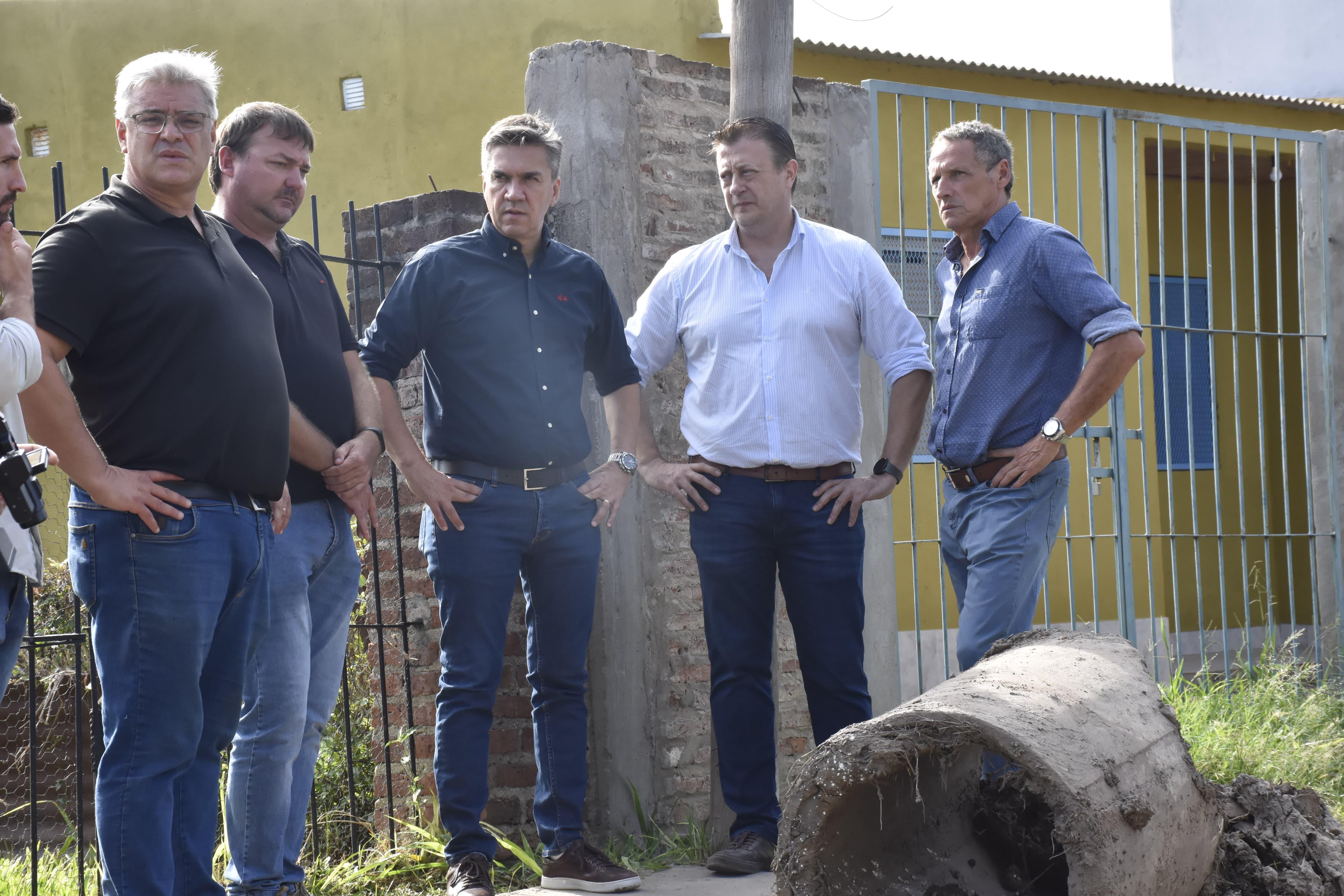 REACTIVACIÓN DE OBRAS: ZDERO CONSTATÓ LOS TRABAJOS EN VILLA DEL OESTE, DE RESISTENCIA