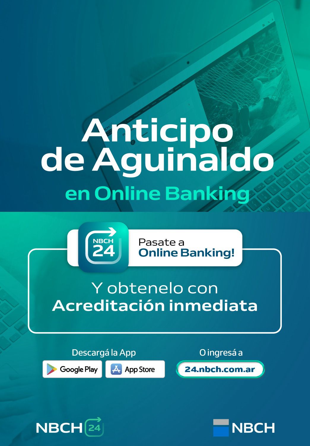 EL ANTICIPO DE AGUINALDO YA SE PUEDE SOLICITAR EN ONLINE BANKING