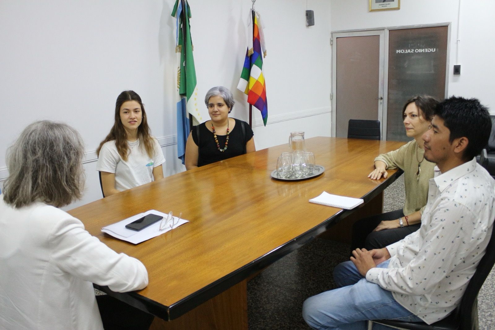 AUTORIDADES DE EDUCACIÓN DIERON LA BIENVENIDA A BECARIA DEL PROGRAMA ARGENTINO-BRITÁNICO DE ASISTENTES DE IDIOMA