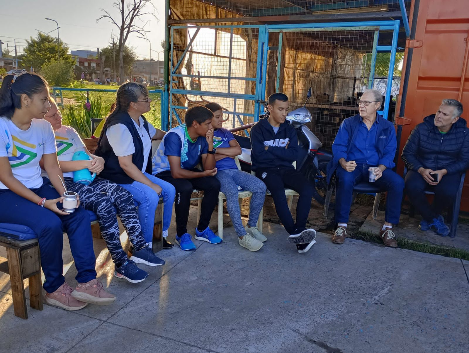 REUNIÓN DE TRABAJO PARA LA CREACIÓN DEL CENTRO PREVENTIVO EN EL PARQUE TIRO FEDERAL