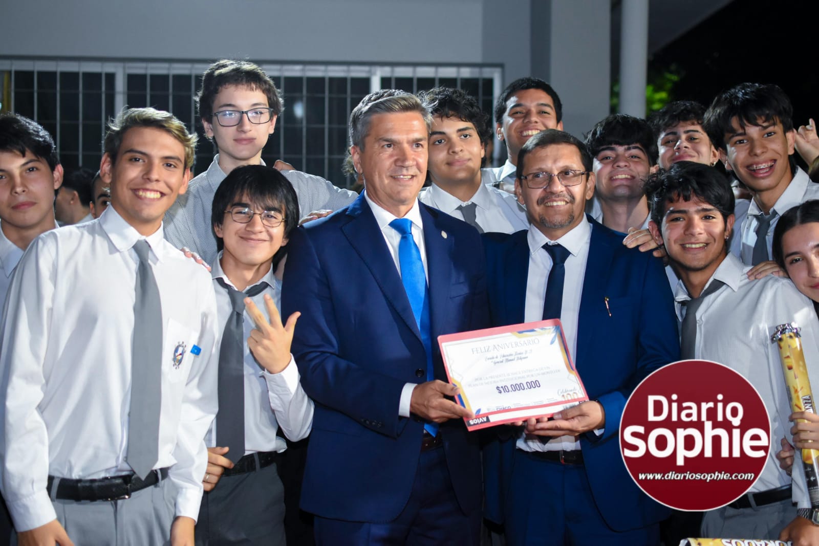 EL GOBERNADOR ZDERO ACOMPAÑÓ LOS 100 AÑOS DE LA ESCUELA TÉCNICA Nº 21 “GRAL. MANUEL BELGRANO”