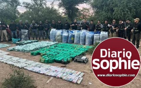 Taco Pozo: Golpe al contrabando, incautan 936 kilos de coca y $5 millones en efectivo.