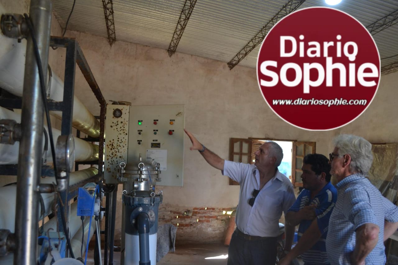 CONCEPCIÓN DEL BERMEJO: SAMEEP REFUNCIONALIZA 2 PLANTAS DE ÓSMOSIS PARA MEJORAR EL CAUDAL DE AGUA