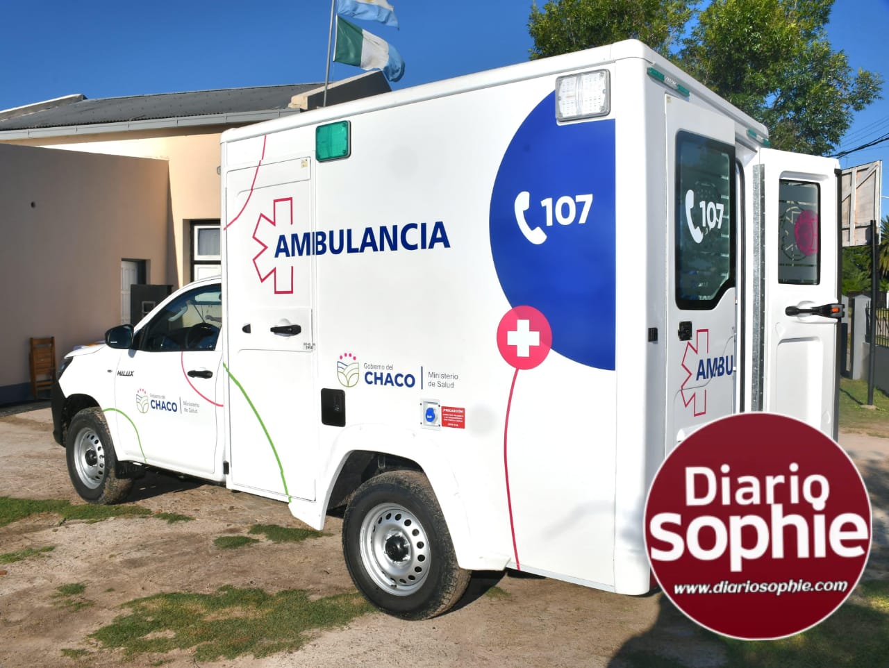 CHARADAI: NUEVA ENTREGA DE AMBULANCIA PARA REFORZAR LA SALUD DE LOS CHAQUEÑOS