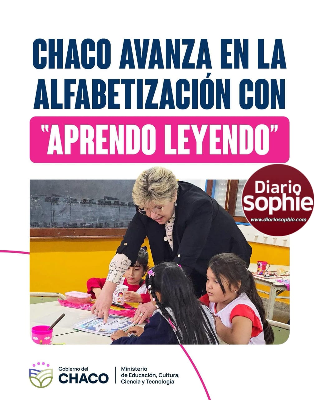 CHACO IMPLEMENTA EL PROGRAMA APRENDO LEYENDO: 