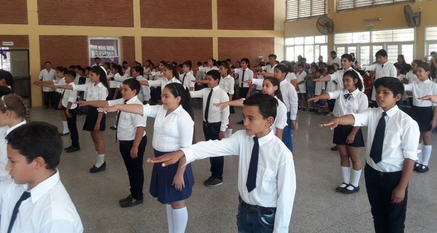 Promesa de Lealtad a la Constitución Nacional y provincial. E.E.P 887.