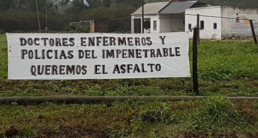 Ruta Juana de Azurduy: Fuerte Esperanza se concentra para el pedido del pavimento.