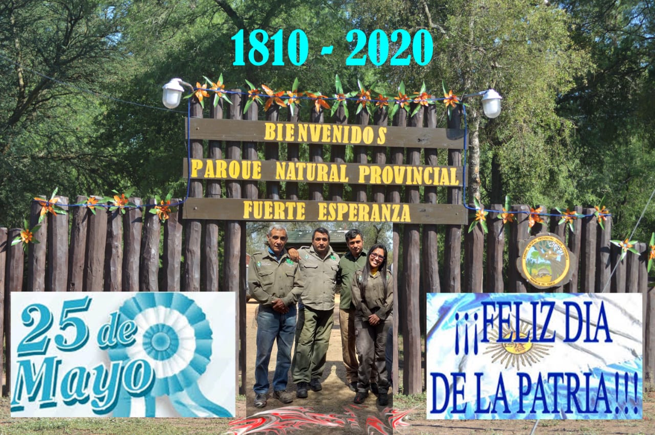 El Parque Natural Provincial Fuerte Esperanza celebra un Aniversario de la Patria | 25 de Mayo de 1810