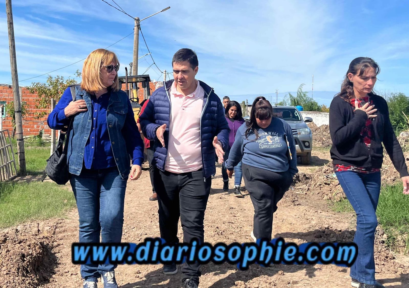 EL GOBIERNO PROVINCIAL JUNTO AL MUNICIPIO REALIZÓ MEJORAS INTEGRALES EN EL BARRIO LA RUBITA, TRAS LAS ÚLTIMAS LLUVIAS