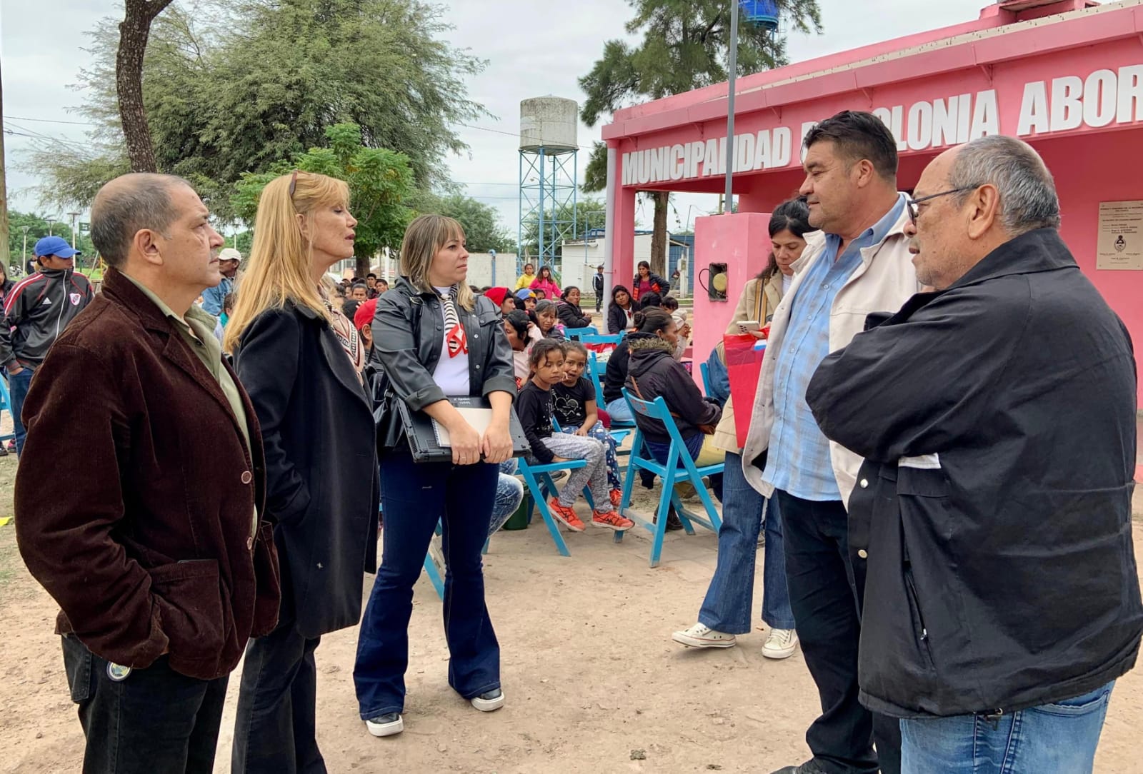 INSSSEP GESTIONA LLEGÓ A COLONIA ABORIGEN