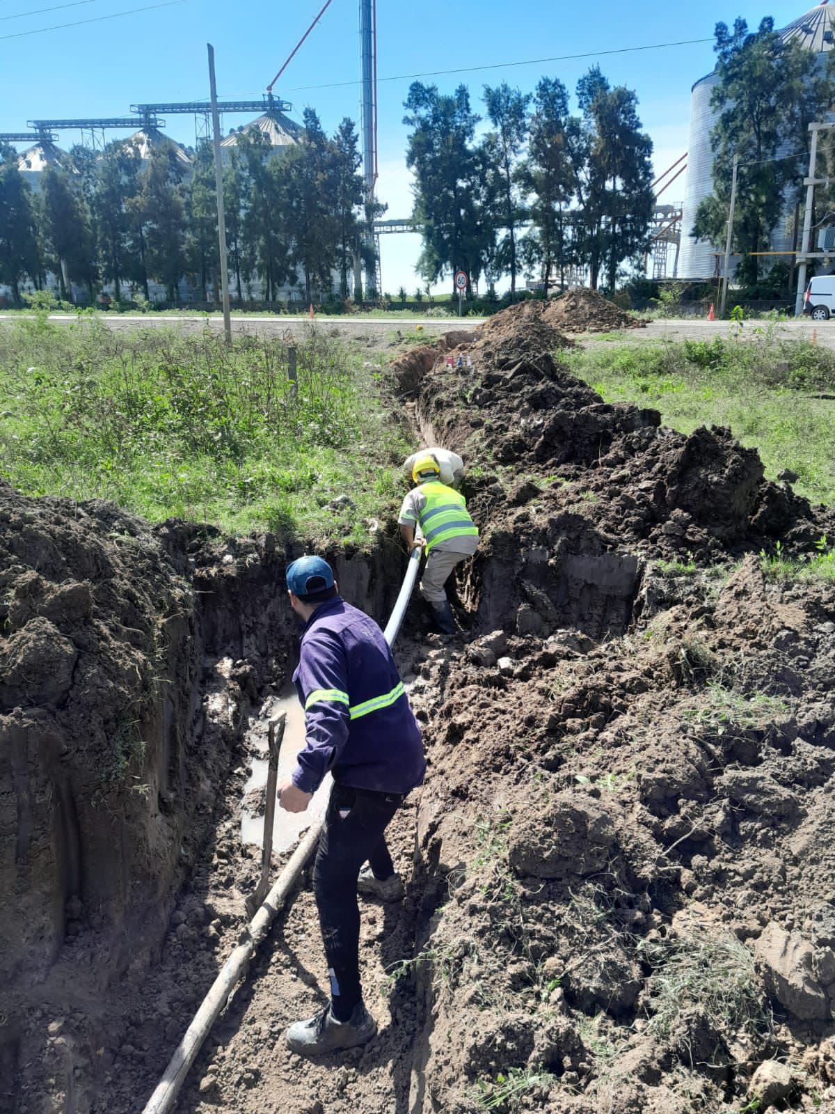 PARAJE PUERTO LAS PALMAS: SAMEEP REALIZÓ EXTENSIONES DE REDES DE AGUA POTABLE