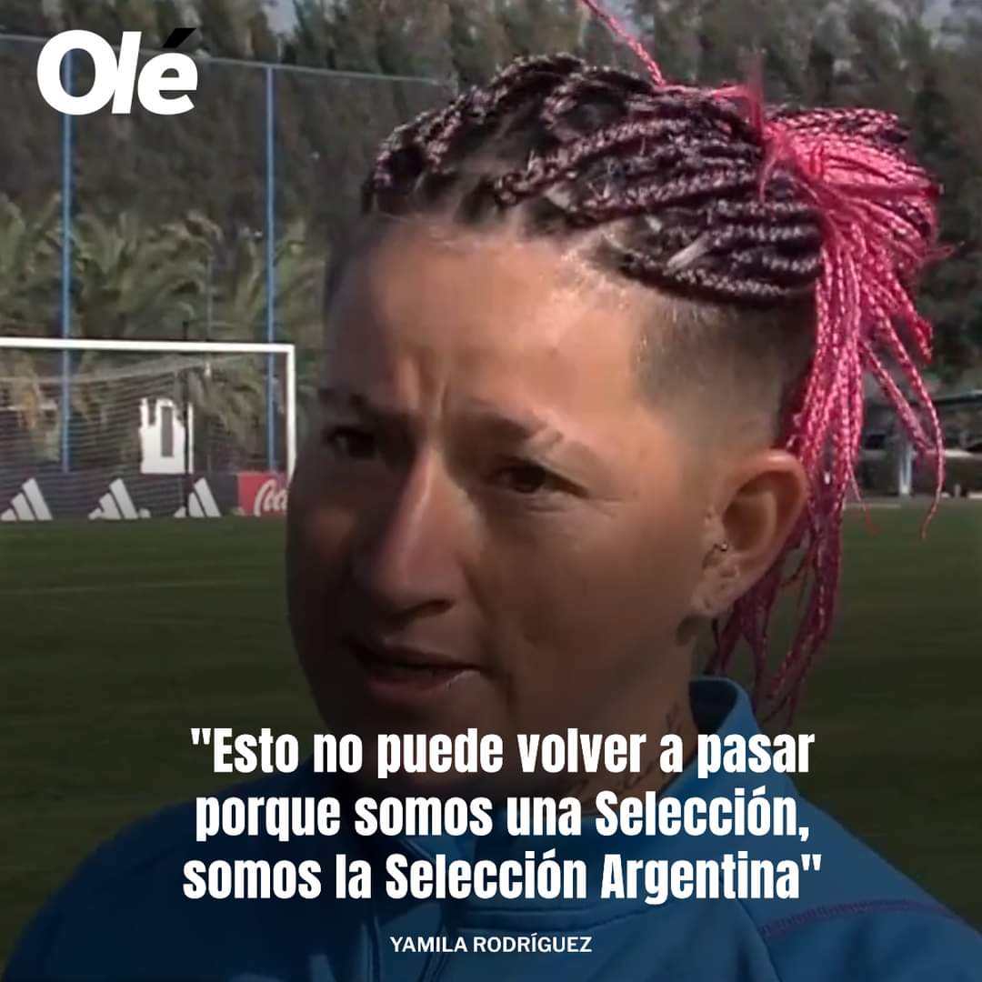 🗣️ YAMILA RODRIGUEZ HABLÓ SOBRE EL CONFLICTO EN LA SELECCIÓN ARGENTINA FEMENINA