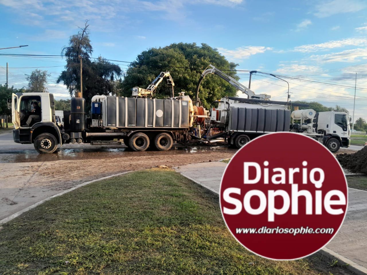 SÁENZ PEÑA: SAMEEP REPARÓ COLECTOR PRINCIPAL DE CLOACAS Y SE RESTABLECIÓ EL SERVICIO