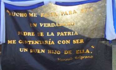 Acto 20 de junio en Fuerte Esperanza - 2016